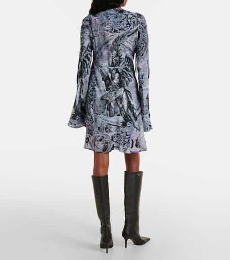 Acne Studios Printed wrap dress 3