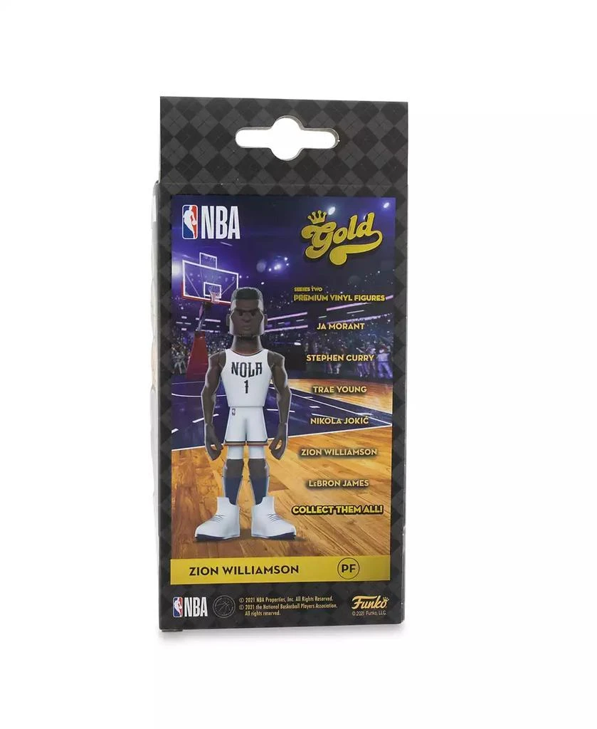Funko New Orleans Pelicans NBA Funko Gold 5 Inch Vinyl Figure | Zion Williamson CHASE 3