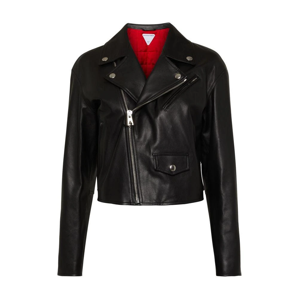 Bottega Veneta Leather biker jacket 4