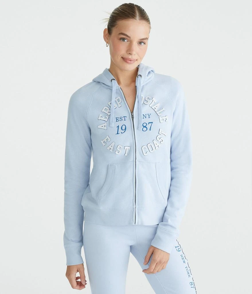 Aeropostale East Coast Circle Full-Zip Hoodie 2