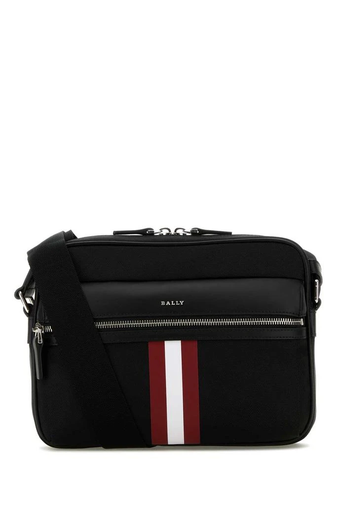 Bally Black Canvas Tharek Crossbody Bag 1