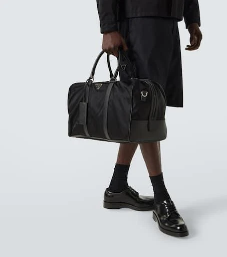 Prada Re-Nylon and Saffiano leather duffel bag 2