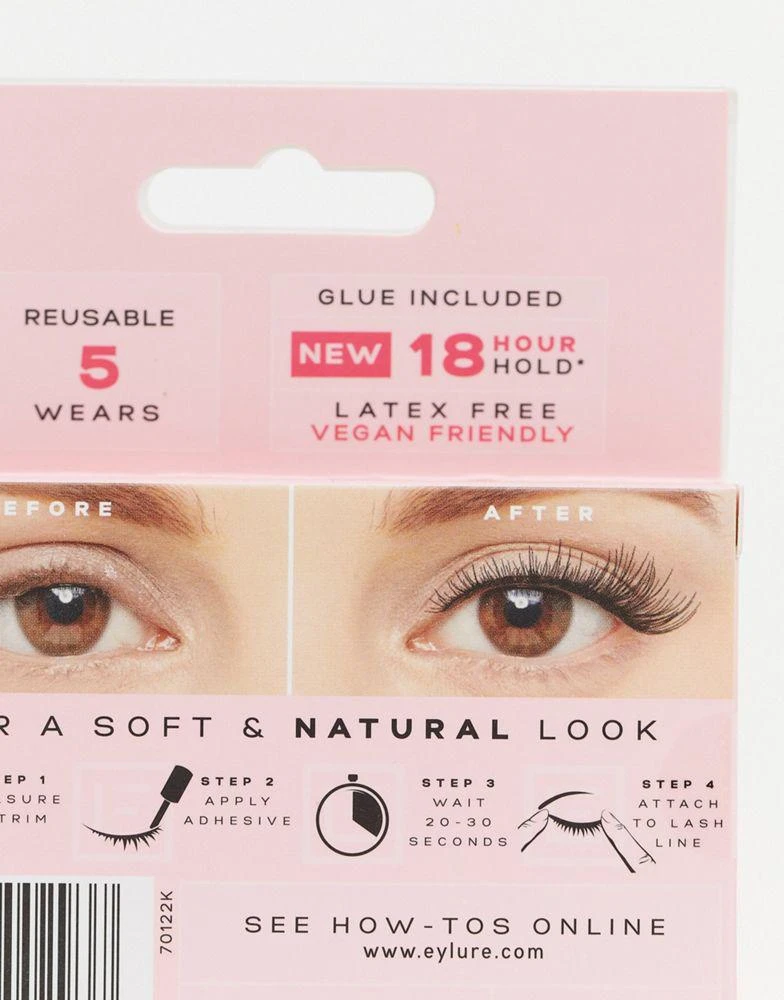 EYLURE Eylure 3/4 Length Accent Lashes - No. 002 4