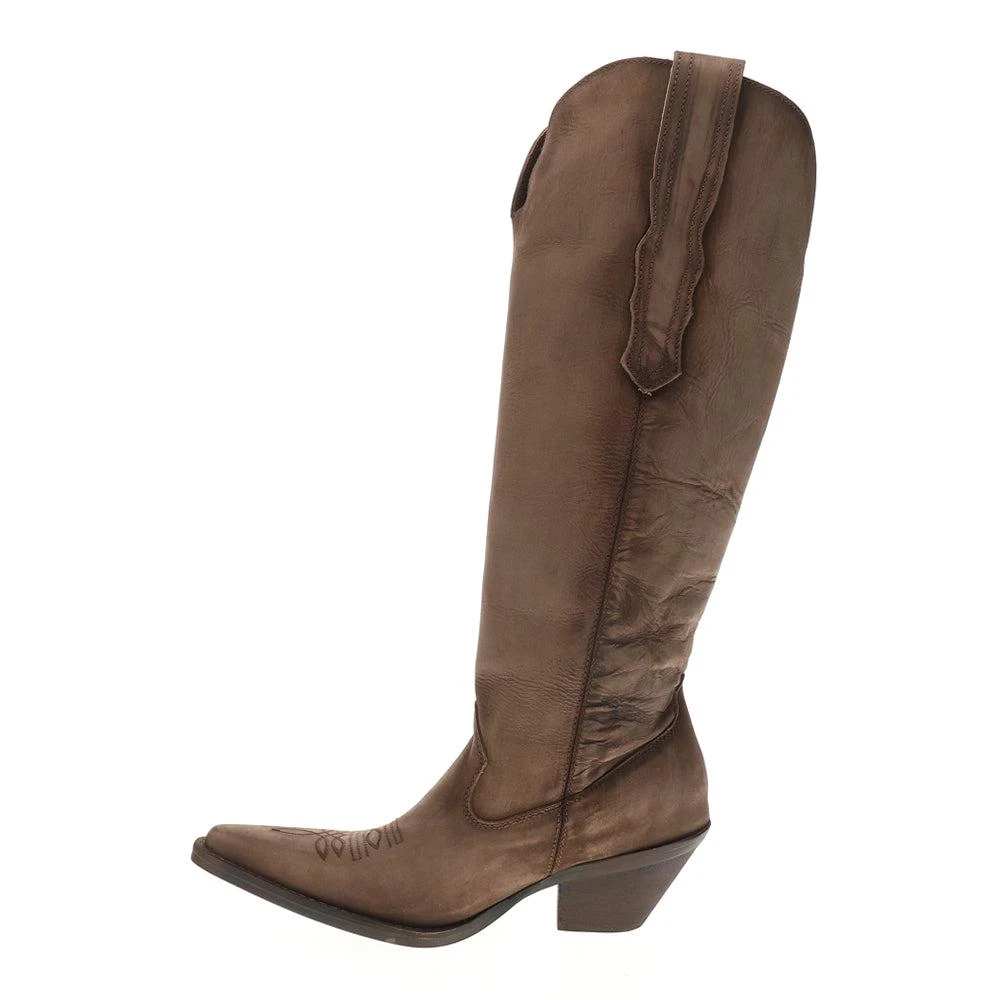 Corral Boots Distressed Embroidered Snip Toe Cowboy Boots 3