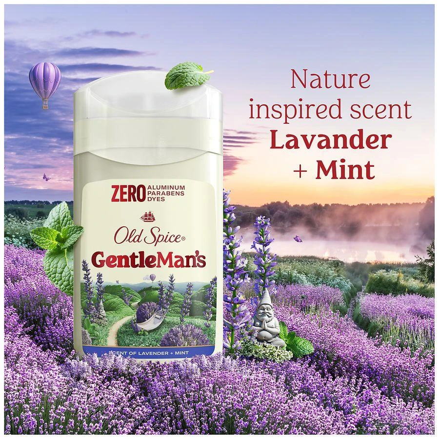 Old Spice GentleMan's Collection Deodorant, Aluminum Free Lavender & Mint 6