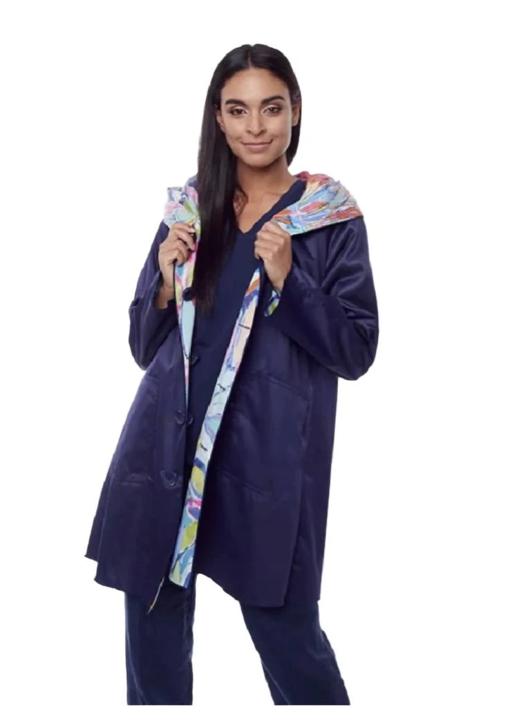 Claire Desjardins Claire Desjardins - Pleated Hood Reversible Raincoat 3