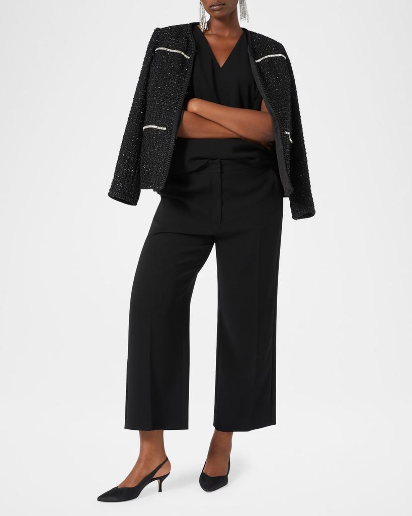 Marina Rinaldi Plus Size Caliga Straight-Leg Ankle Trousers