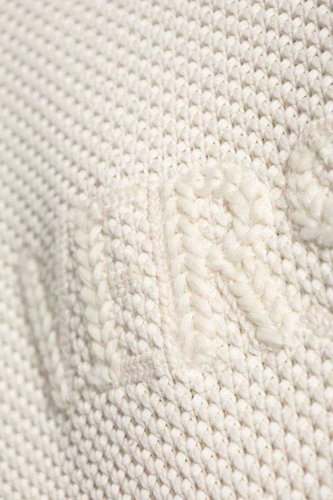 Versace Versace Logo-Embroidered Crewneck Jumper 5