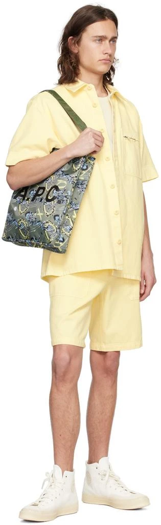 A.P.C. Yellow Nelson Denim Shirt 4