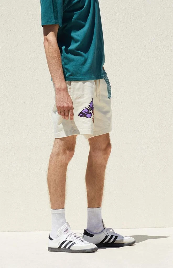 PacSun Less Fear Printed Volley Shorts 3