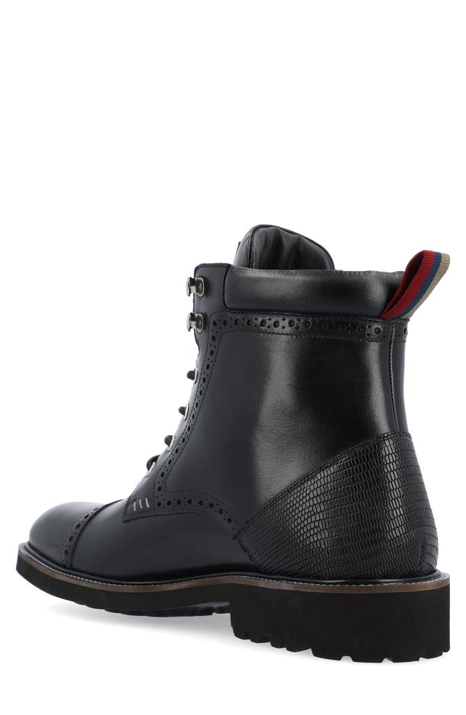 Thomas & Vine Tyrus Leather Cap Toe Combat Boot