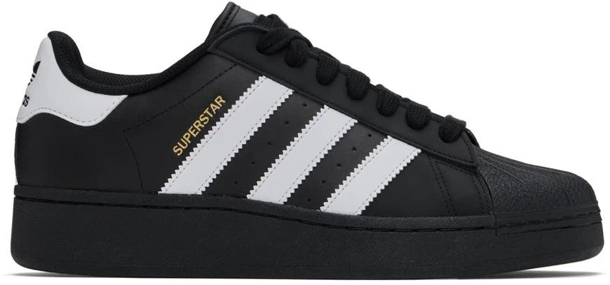 Adidas Black Superstar XLG Sneakers 1
