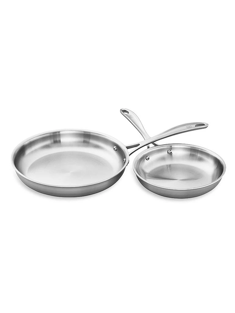 ZWILLING J.A. Henckels ​Spirit 3 Ply 2 Piece Stainless Steel Fry Pan Set 1