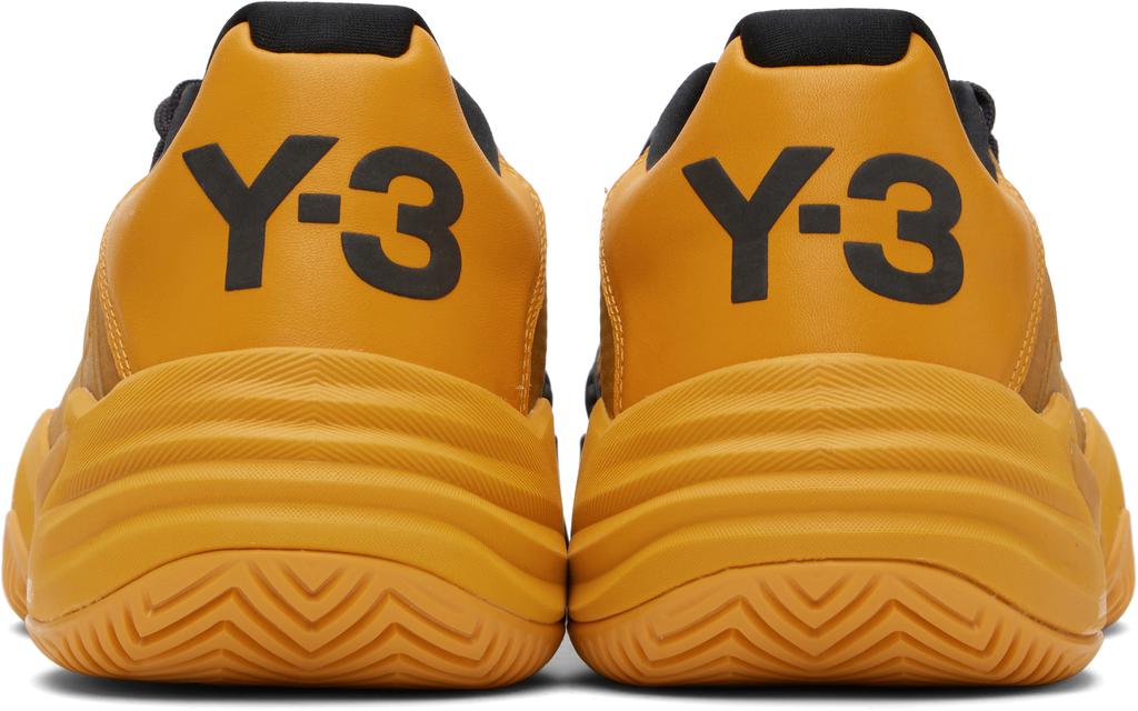 Y-3 Gold & Black US Open Barricade 13 Sneakers