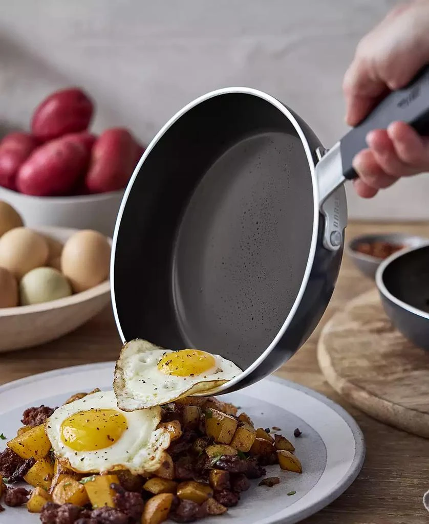 Greenpan X Bobby Flay Nonstick Stainless Steel 8" and 10" Frypan Set 5