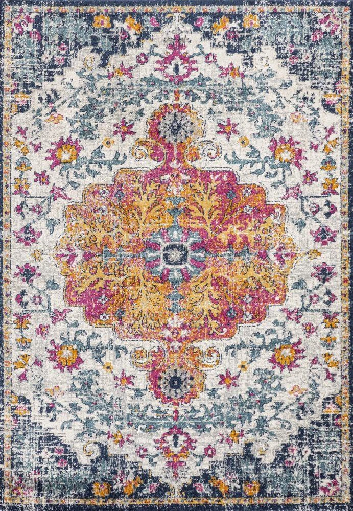 JONATHAN Y Anaise Ornate Boho Medallion Area Rug 2