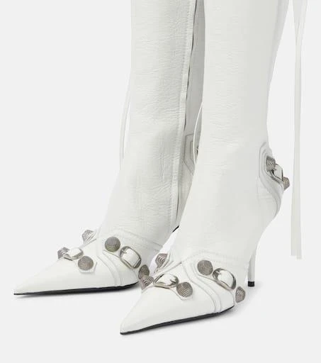 Balenciaga Cagole leather knee-high boots 5