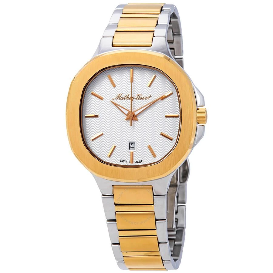 Mathey-Tissot Evasion White Dial Two-Tone Men's Watch H152BI 1