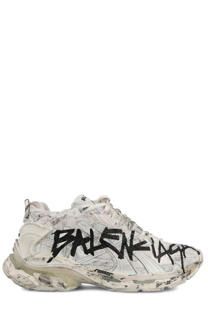 Shop Balenciaga Runner Graffiti Sneakers on Sale at BeyondStyle