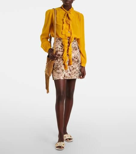 Valentino Plaster Caster studded leather slides 3