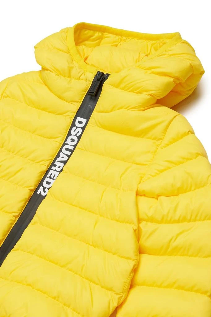 DSQUARED2 Dsquared2 Kids Logo Patch Zip-Up Padded Jacket 3