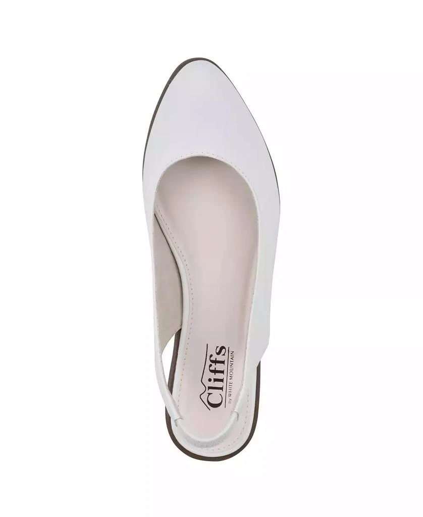 White Mountain Women's Memory Comfort Flat 4