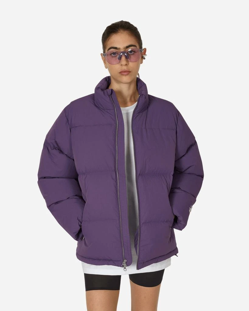 Stüssy Nylon Down Puffer Jacket Purple 1