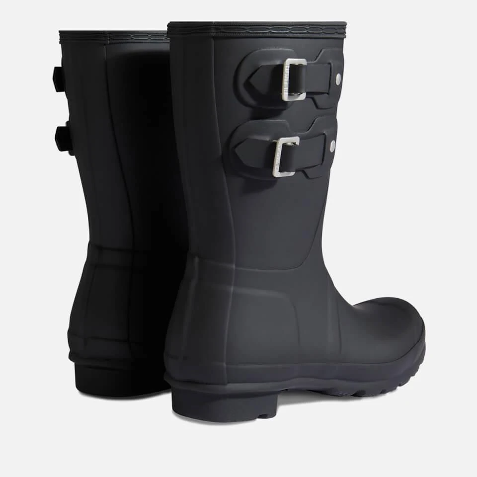 Hunter HUNTER WOMEN'S ORIGINAL SHORT MULTI BUCKLE RUBBER WELLIES 3