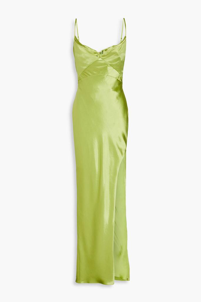 NICHOLAS Ariah satin maxi dress