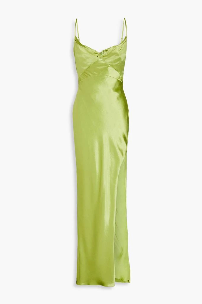 NICHOLAS Ariah satin maxi dress 1