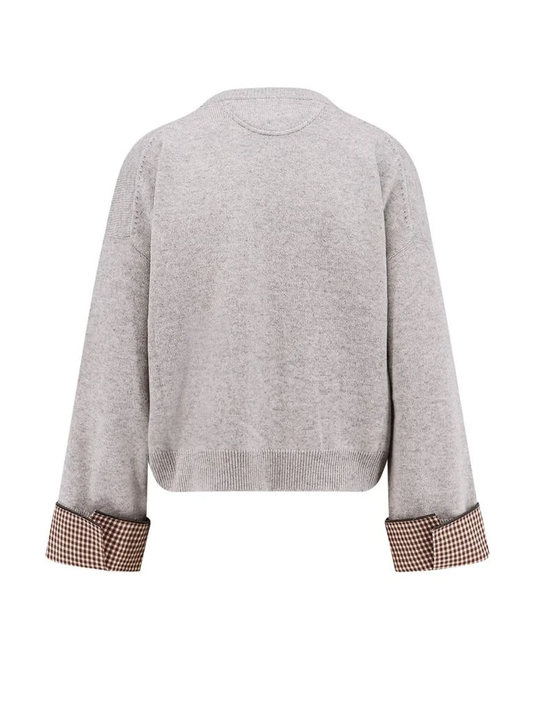 Brunello Cucinelli Brunello Cucinelli Shiny Shirt Detail Jumper 2