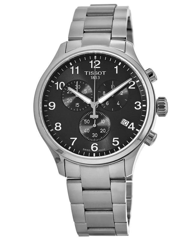 Tissot Tissot Chrono XL Classic Black Dial Steel Men's Watch T116.617.11.057.01 1