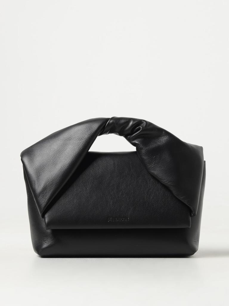 JW Anderson Beige Suede Small Punch Handbag - Tote Bags