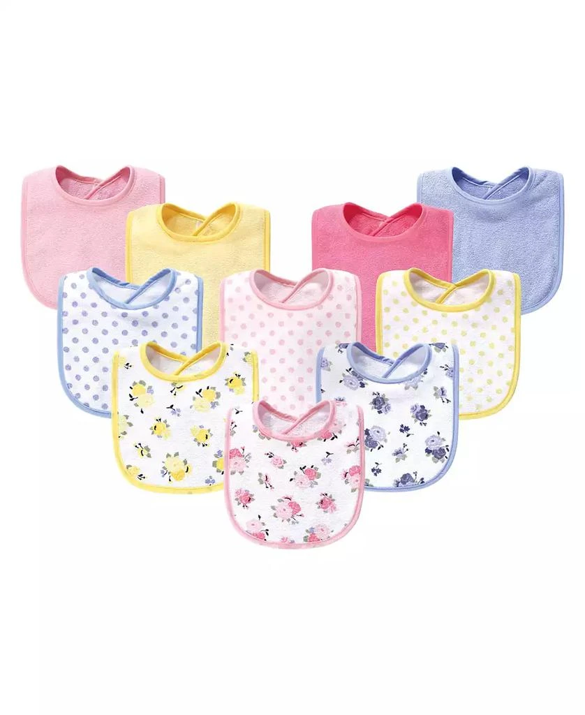 Luvable Friends Cotton Terry Bibs