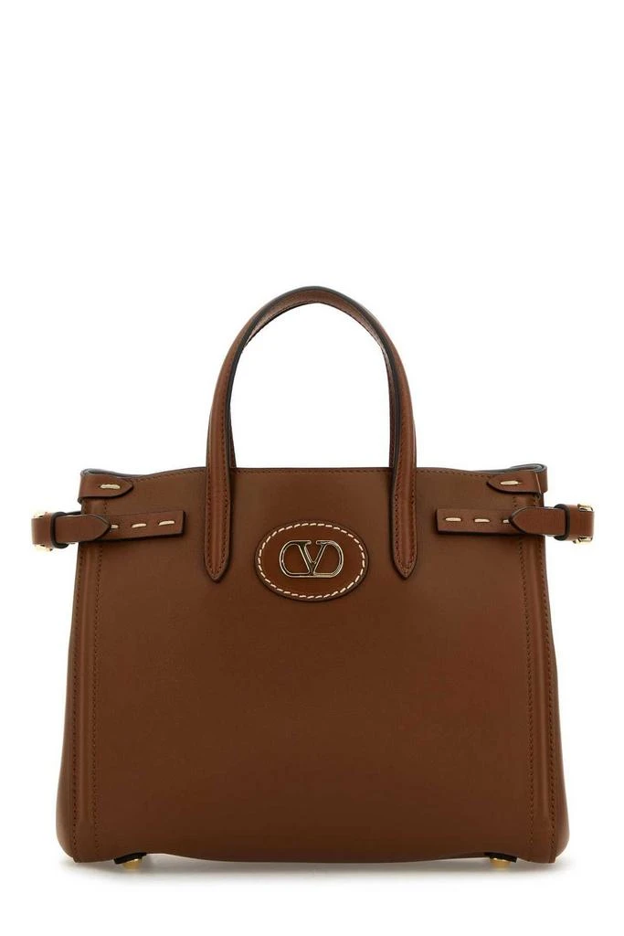Valentino Valentino Antibes VLogo Plaque Small Top Handle Bag 1