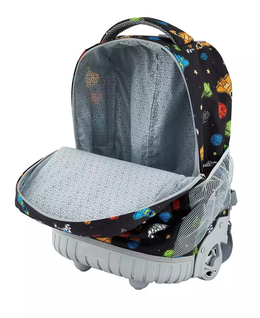 Travelers Club Kids Rolling Backpack Luggage Set 8