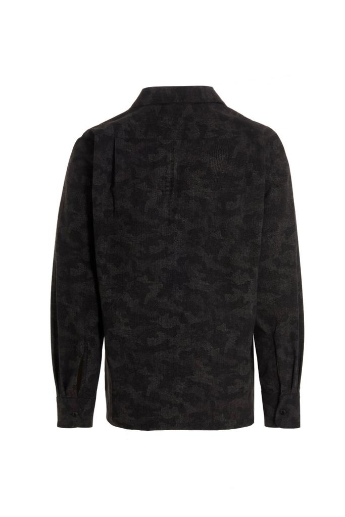 South2 West8 South2 West8 Buttoned Long-Sleeved Shirt