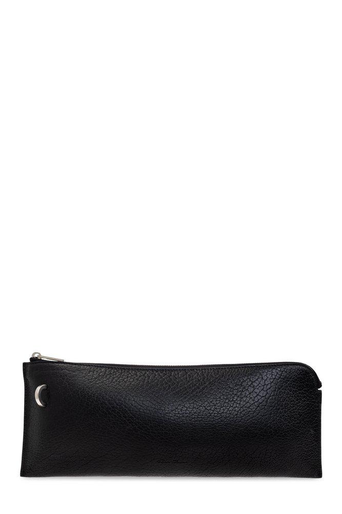 Rick Owens Rick Owens Logo Embossed Clutch Bag