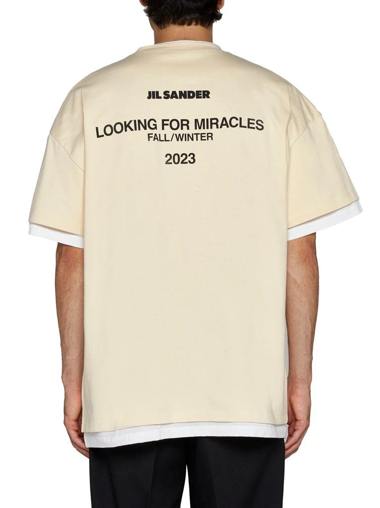 Jil Sander Jil Sander Logo Printed Crewneck T-Shirt 3