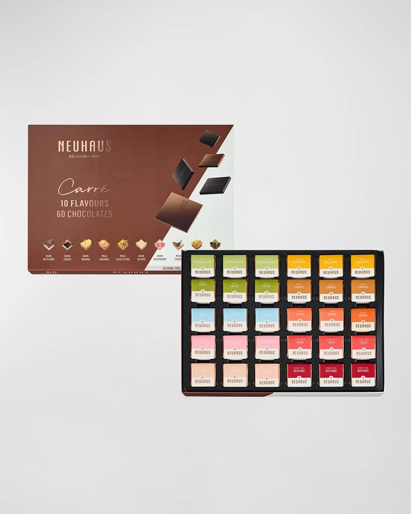 Neuhaus Chocolate Carre 10 Flavors, 60 pc 1