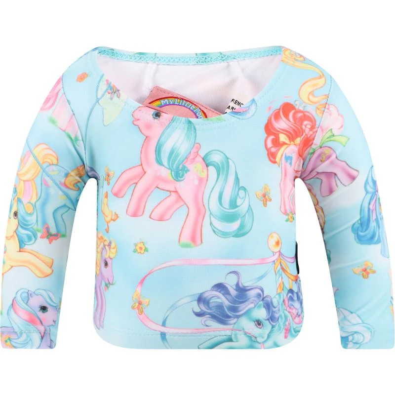 Rock Your Baby Chasing butterflies print rashie set in blue 2