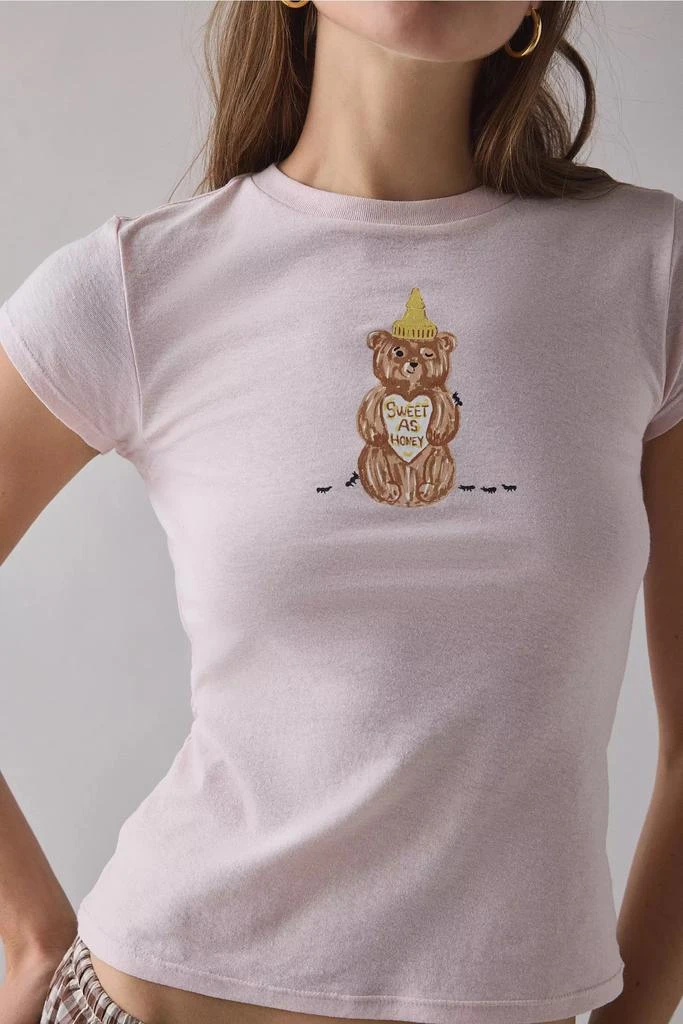 BDG BDG Honey Bear Graphic Short Sleeve Spill The Tee