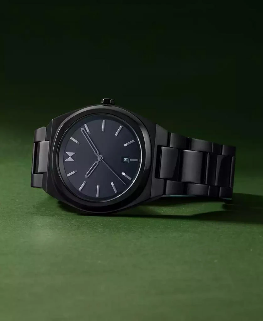 MVMT Men's Odyssey II Black Stainless Steel Bracelet Watch 40mm 3