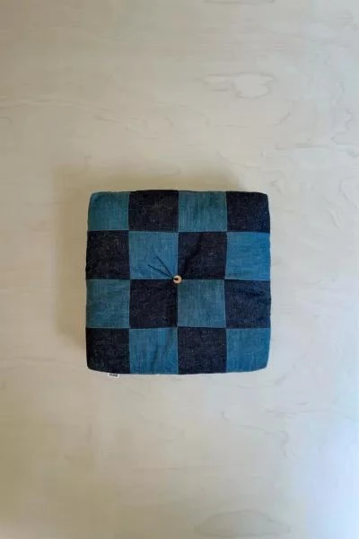 Urban Outfitters Peace Cabin Froebel Checkerboard Portable Cushion 3