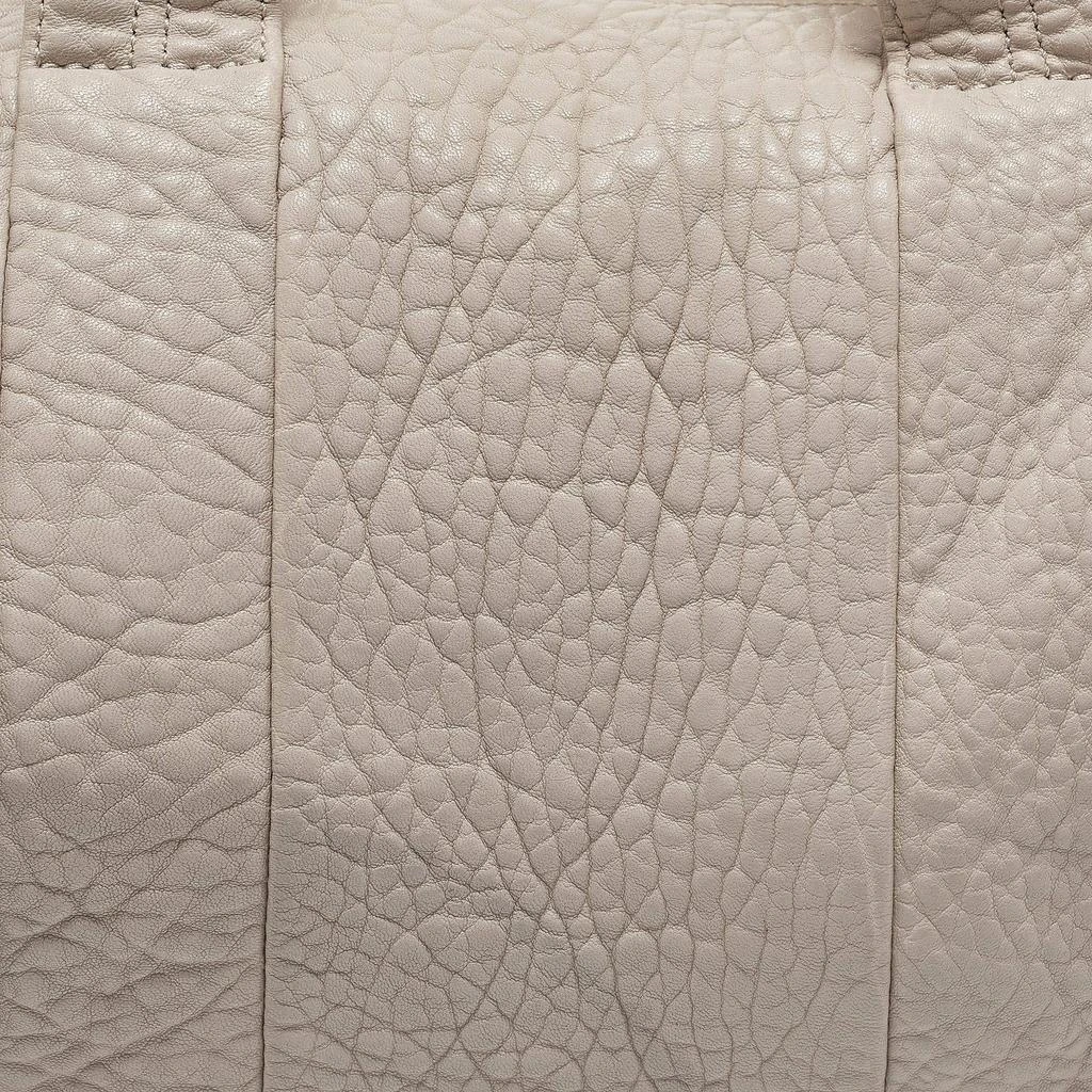 Alexander Wang Alexander Wang Light Grey Pebbled Leather Rocco Bag 7