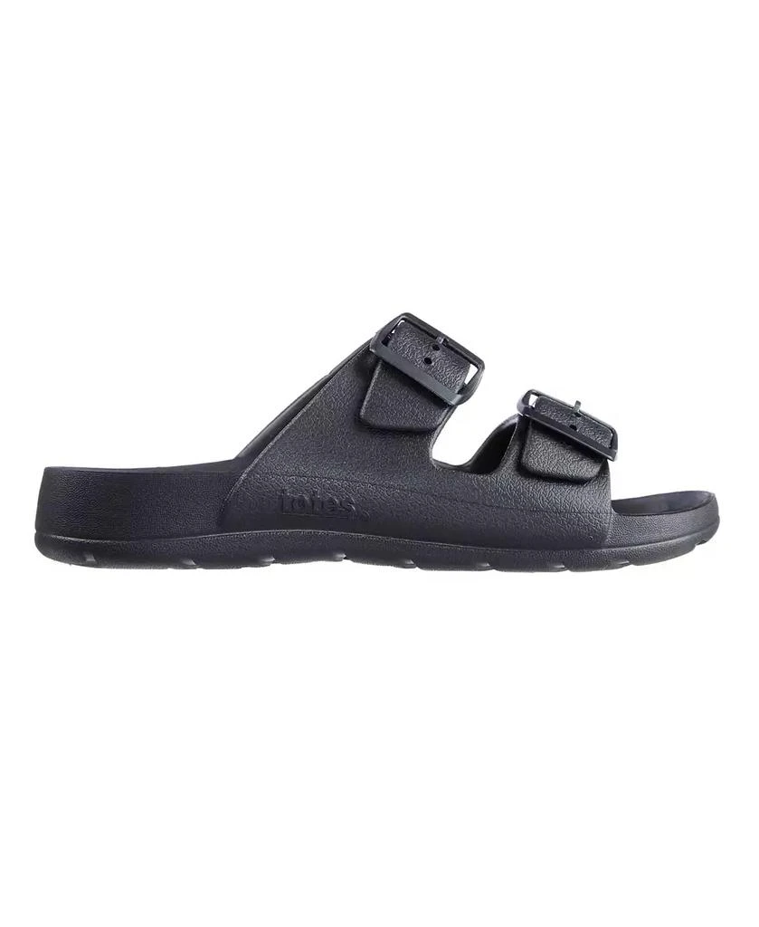Totes Women's Double Buckle Adjustable Slide with Everywear 2