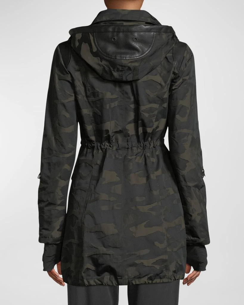 Blanc Noir Camo-Print Hooded Anorak Jacket 2