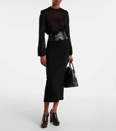 Gianvito Rossi 70 lace-up leather platform pumps 3