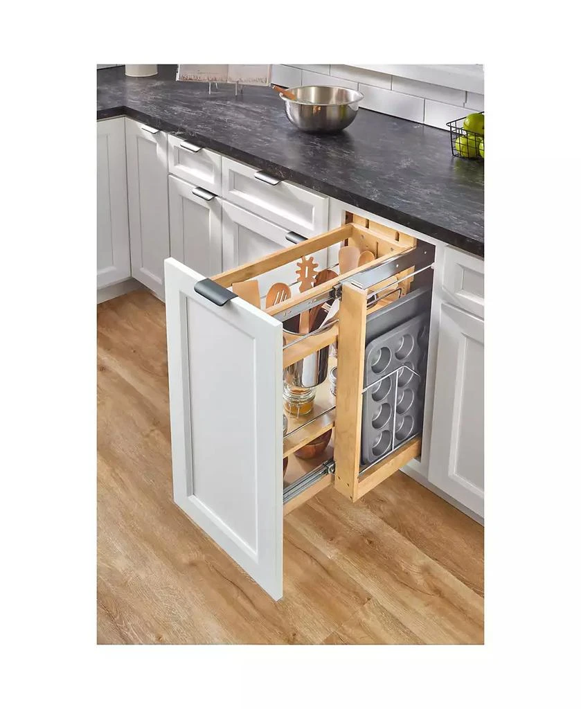 Rev-A-Shelf 8" Pull Out Kitchen Cabinet Organizer w/ Soft-Close, 448UT-BCSC8C 4