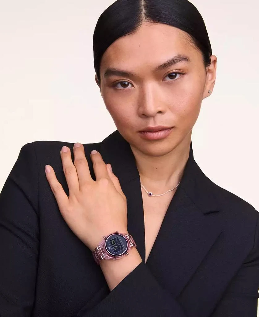 Daniel Wellington Women's Chronograph Pink Plastic Watch, 36mm 7